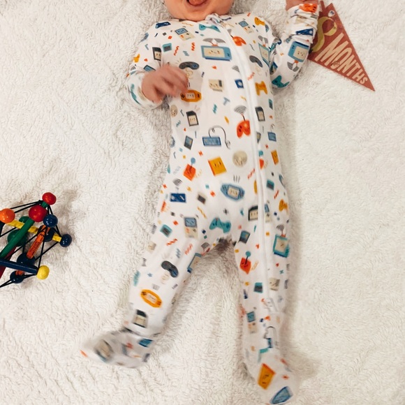 🚫SOLD🚫 ANGEL DEAR bamboo sleeper Vintage Arcade 3/6M - Picture 8 of 8